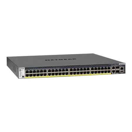 NETGEAR GSM4352PA-100NES Netgear M4300-52G-POE+ MANAGED SWITCH APS550W 48x1G PoE+ (GSM4352PA)